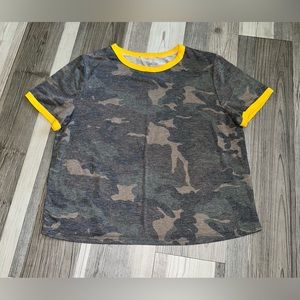 Camo Crop Top